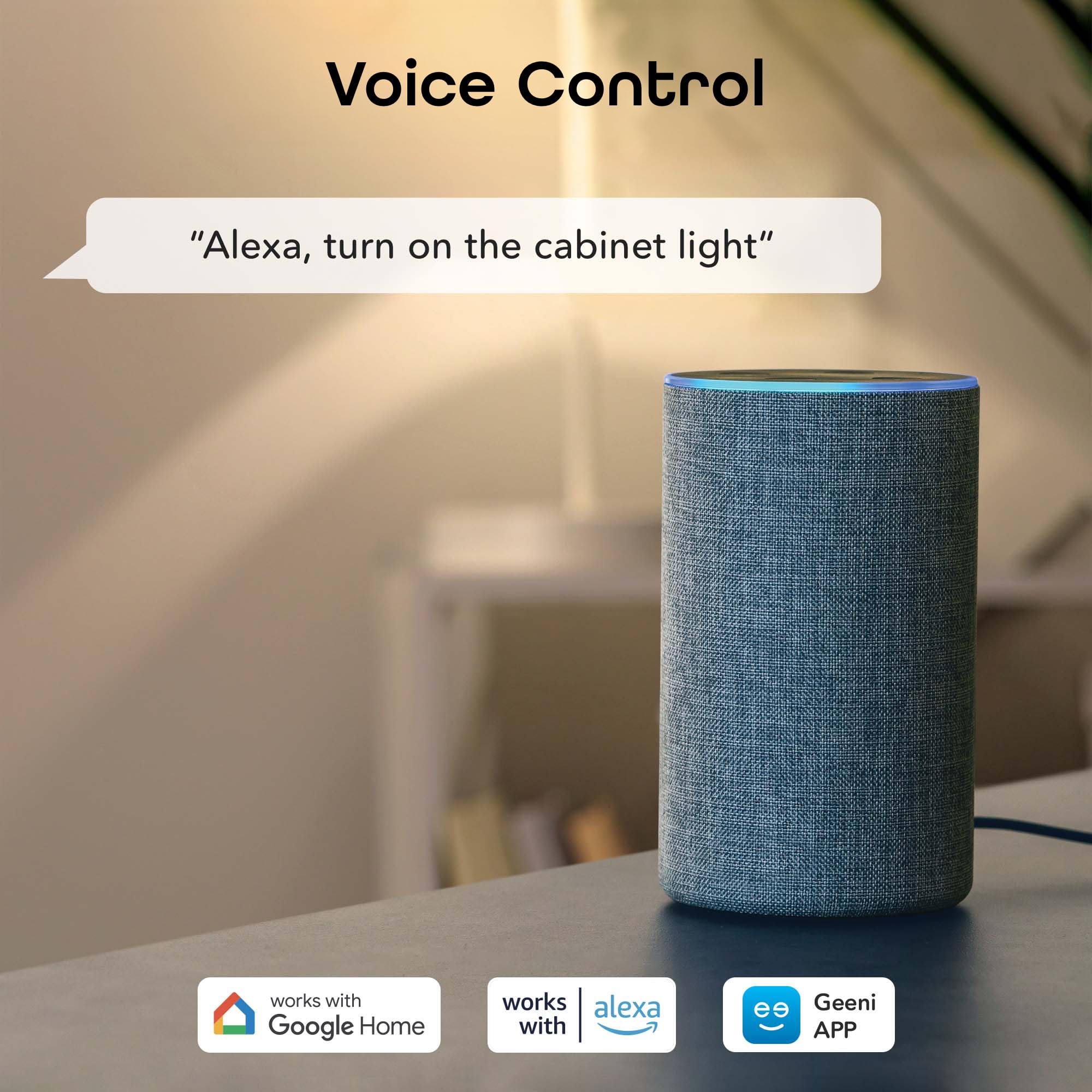 Geeni Prisma 5M Smart WiFi LED Strip Lights Works with Alexa, Google Assistant 16 Million Colors Phone App Controlled Light Strip for Home, Kitchen, TV, Party, for iOS and Android, 16.4ft - Image 5