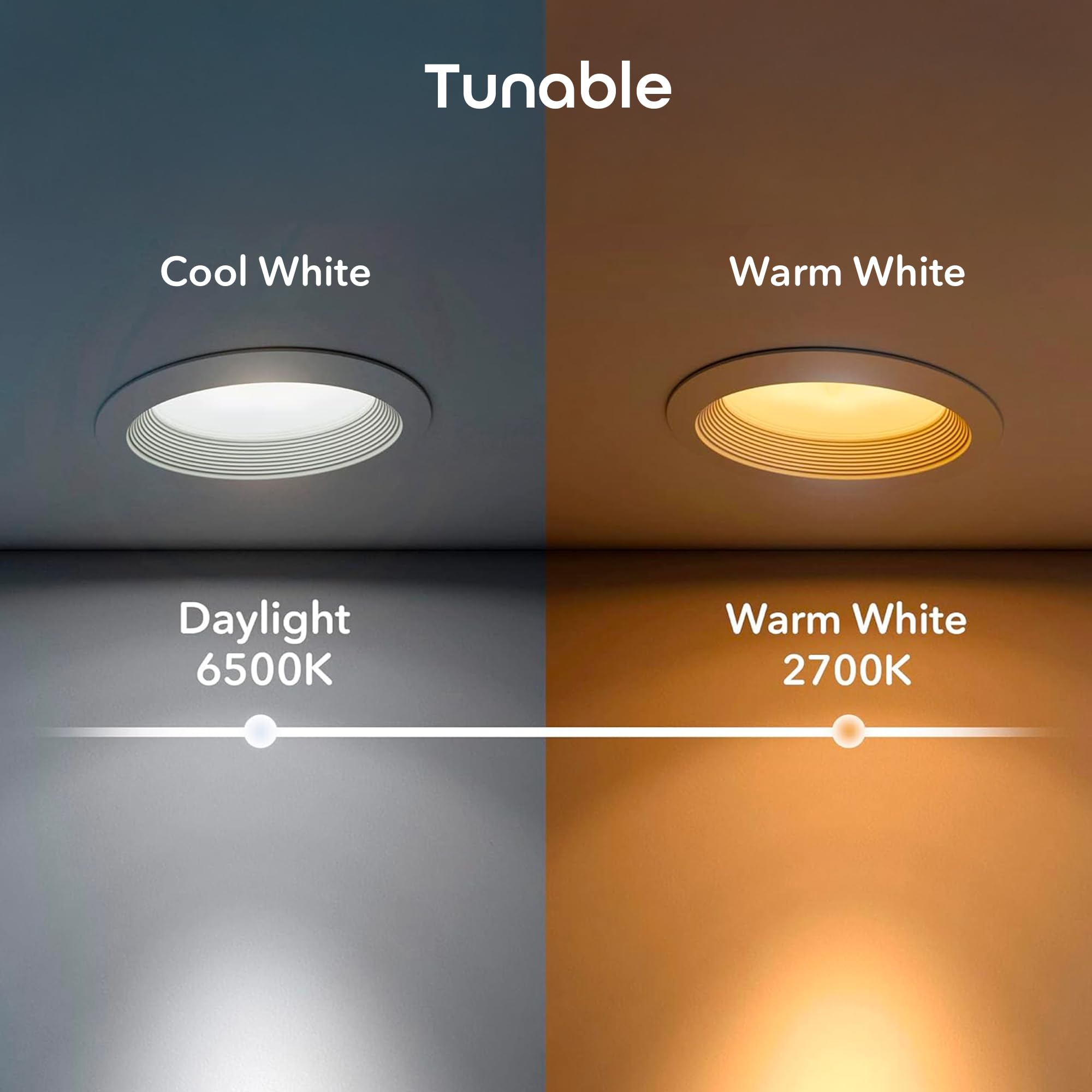 Geeni Prisma Plus BR30 Smart LED Bulb, Wi-Fi Multicolor RGB, Alexa/Google Compatible, 16M Colors, Energy Efficient, 4-Pack - Image 3