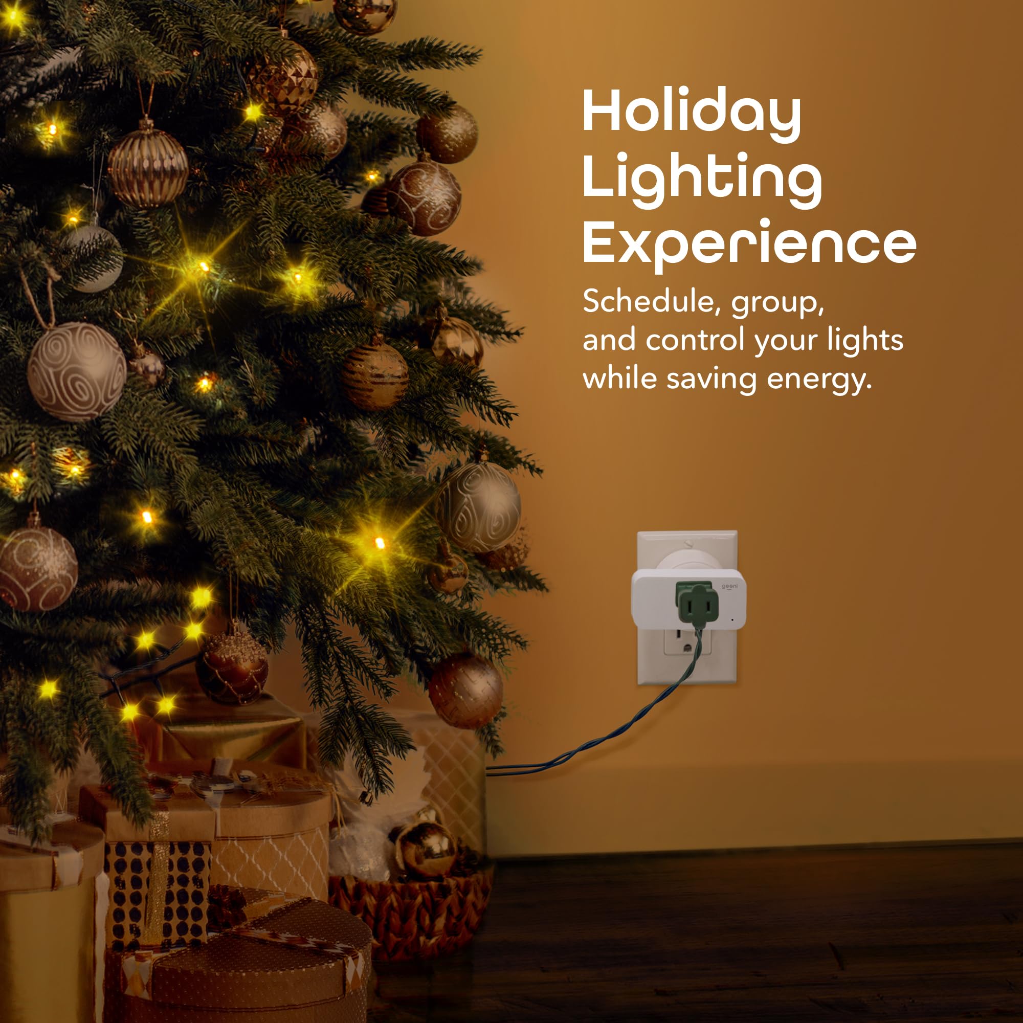 Geeni Smart Plug Mini 15A WiFi Outlet 2-Pack, Compatible with Alexa Google Home, No Hub Required, App Remote Control, UL Certified White - Image 5