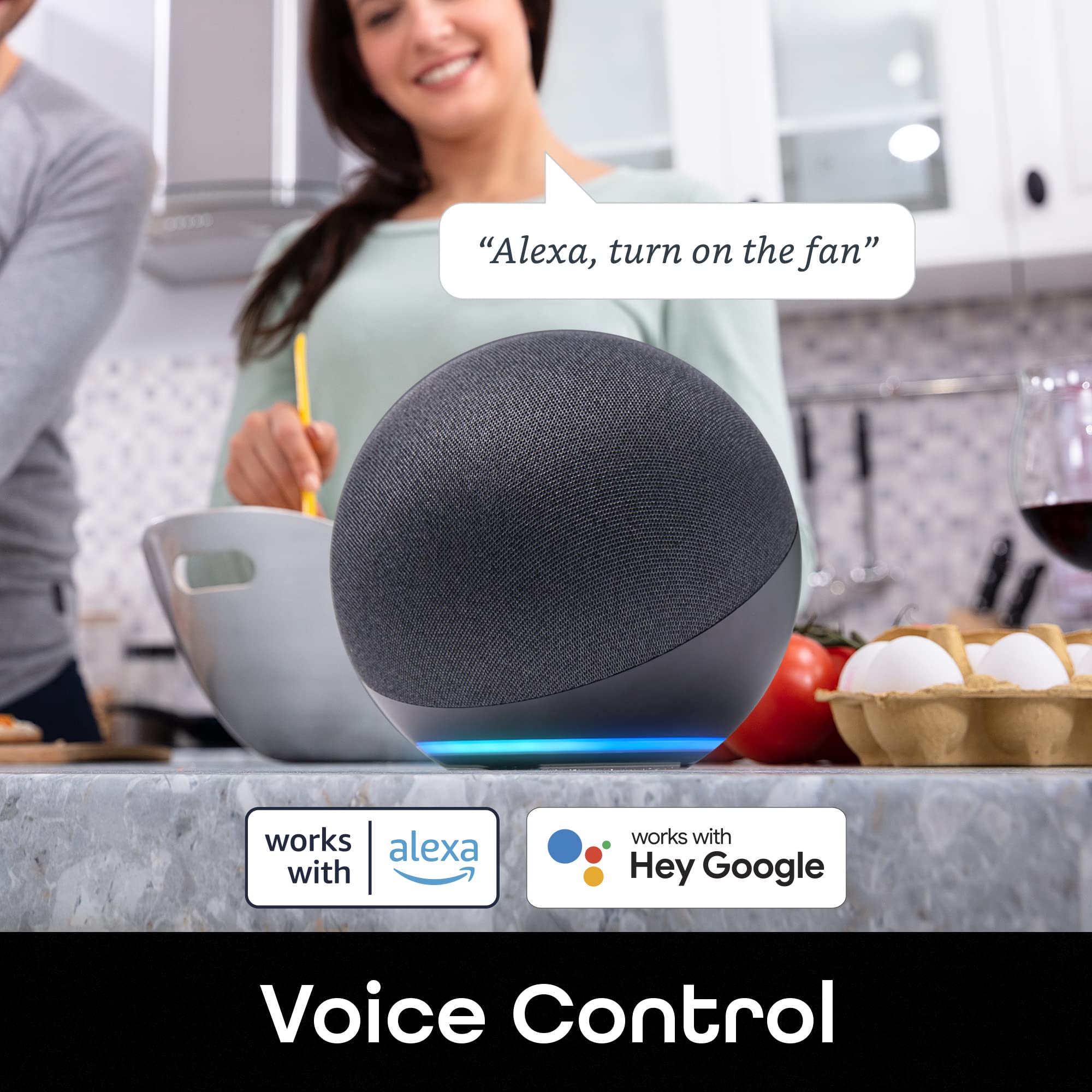 Geeni Switch + Charge Multi Port Smart Wi-Fi Plug with 2 USB Ports, Energy Saving Outlet with App Control, Compatible with Alexa and Google Home - Image 4