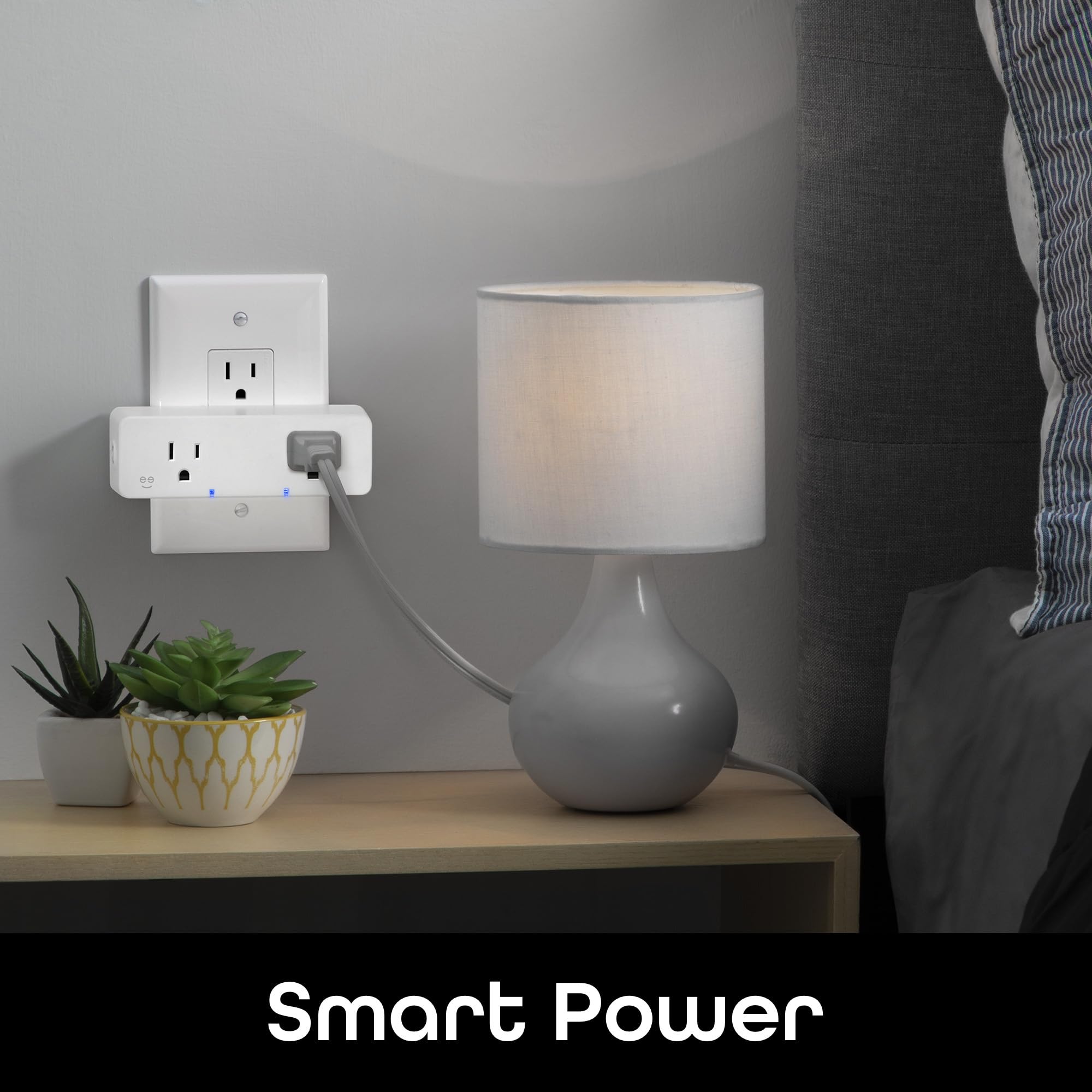 Geeni Switch Duo Double Smart Plug, White, 2 Outlets – No Hub Compatible with Alexa and Google Assistant, Requires 2.4 GHz Wi-Fi - Image 6